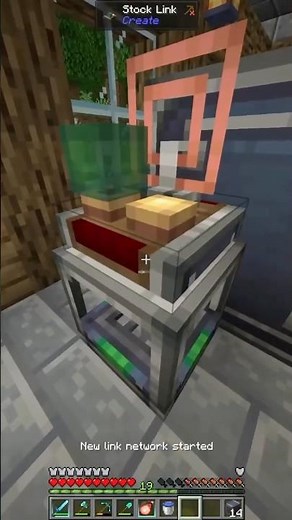 Setting up a Create mod storage! #minecraft #create #survival