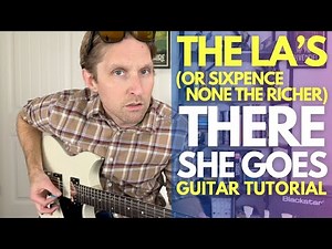 There She Goes by The La's Guitar Tutorial