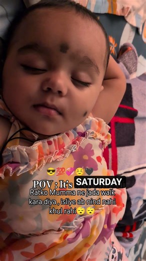 Good Morning Saturday ☺️💯🖤 #adorable #cutebaby #viral #trending #saturday #night #time