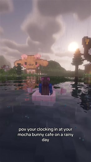 Welcome to My Mocha Bunny Cafe in Minecraft!