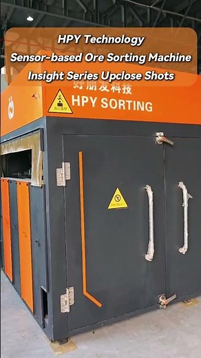 Super Upclose! Insight Series Sensor-based Ore Sorting Machine