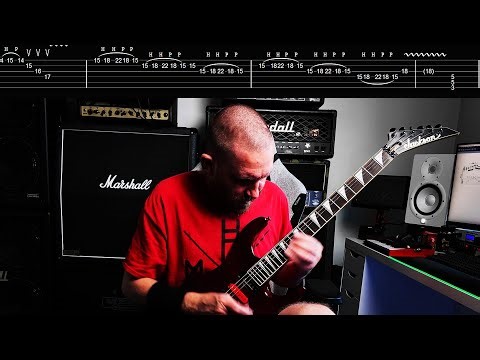DEATH METAL 4 STRING ARPEGGIO LEGATO LEAD LESSON WITH TABS