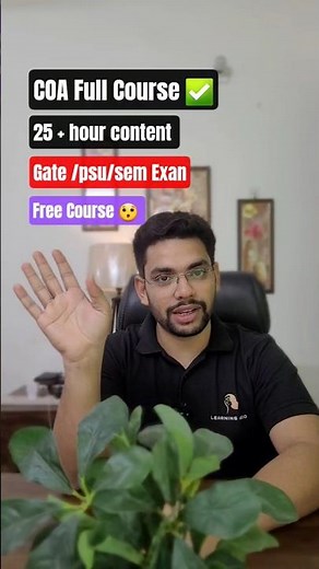 Computer Organization and Architecture (COA) full Course ✅️ !! | GATE /PSU/SEM EXAM