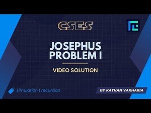 #18 Josephus Problem I | Video Solution | CSES Problemset | Sorting and Searching