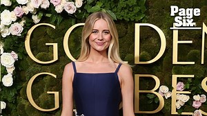EXCL: New mom Justine Lupe's Golden Globes 2025 prep included '3 hours' of sleep, 'a lot of caffeine'