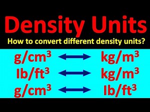 How to Convert Density Units Fast & Easy! (Step-by-Step Guide)