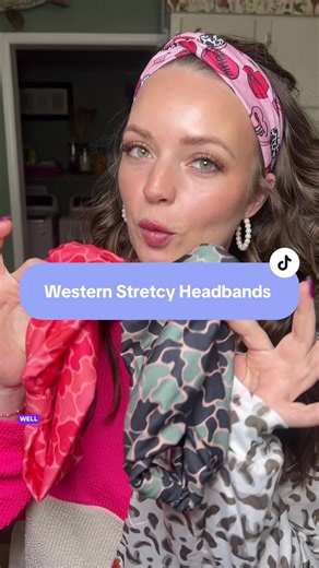Comfy and Cute Western Stretchy Headbands