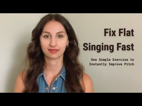 Fix Flat Singing Fast: One Simple Exercise to Instantly Improve Pitch
