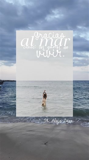 Oda al mar💙🌊 Ph: Alejo Báez ✨ #undiaconlav #mar #poesia #odaalmar #fotografia