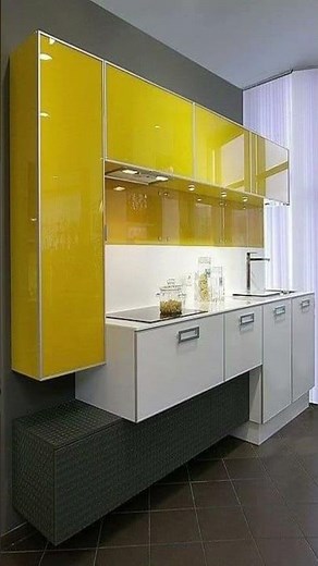 kitchen cabinet colour combination #shortvideo #viralreels