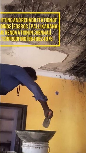 retrofitting and rehabilitation of old buildings | fosroc|Pallikaranai| building repairs|#waterproof
