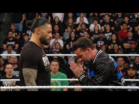 WTF 🤯! CM Punk Finally APOLOGIES To Roman Reigns In Monday Night Raw| WWE Raw Highlights