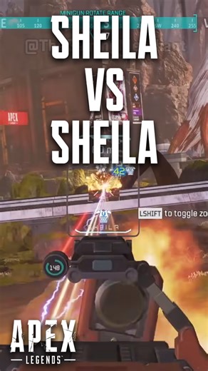 Two Sheilas fighting each other is pure Apex Legends chaos