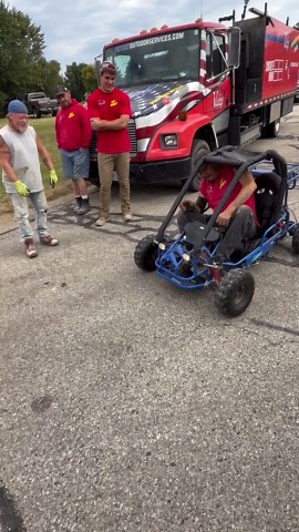 When the concrete sets slow.