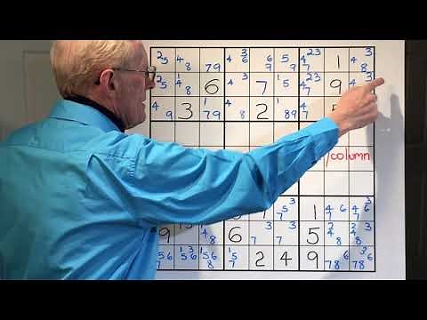 Tutorial # 37 1# repeated in a row or column within a block