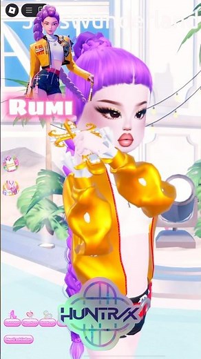 RUMI HUNTR/X: DRESS TO IMPRESS KPoP Demon Hunters Look #kpopdemonhunters #dresstoimpress #huntrix
