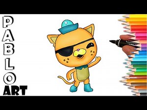 How to Draw Kwazii Shellington Barnacles from Octonauts | Learn to Draw step by step