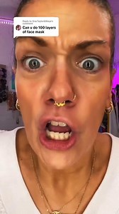 Replying to @Grw.Taylor&Maya 100 Layers of Peel-Off Face Mask 😱🫠 #100layerschallenge #100layers #makeupchallenge #peeloffmask #peeloffmakeup #peeloff #maskoff #facemaskchallenge #peelofffacemask | MakeupMiru