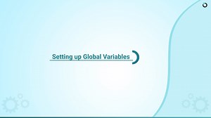 5.5 Setting up Global Variables