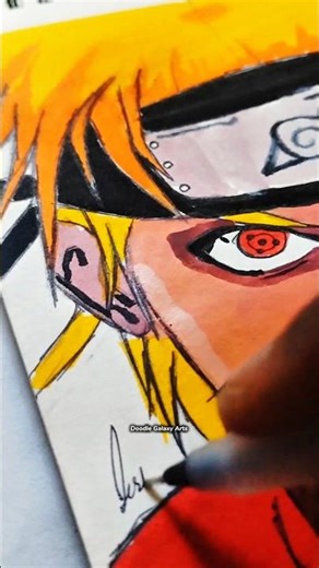 “Naruto Fanart But Super Fast! ⚡” | Doodle Galaxy Arts | 1/30 day