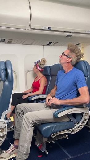 33M views · 97K reactions | Alien on a plane?? 勞 #reels #trending #travel #family #comedy #strange #love #life #metaverse #family #familyfun #alien | Fred's Life | Facebook