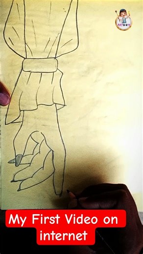 Hand Drawing tutorial #art #drawing #tutorial #artist #reels #shorts #new #youtubeshorts #viral #yt