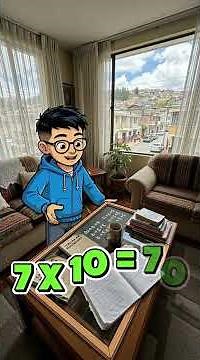 Multiplication table of 7
