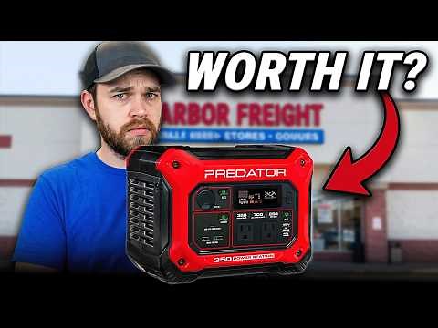 Harbor Freight's Cheapest Power Station - Should You Buy it? (Predator 350)