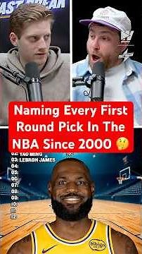Naming Every First Round Pick In The NBA Since 2000 🤔