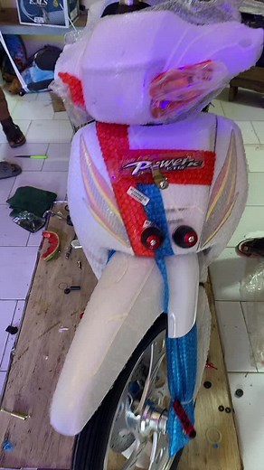 Stunning Custom Motorcycle Design in Workshop