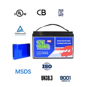 [Hot Item] Deep Cycle Battery 12 Volt 100ah Safe Charge for RV Camping Cabin Marine off-Grid System Maintenance-Free