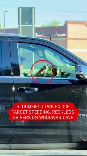 🚨Bloomfield Township police are stepping up traffic enforcement after an uptick in serious & fatal crashes. MDN rode along with police during a special traffic enforcement detail on Woodward Avenue, Opdyke Road, and other parts of the city this weekend. Police said the detail is focused on hazardous moving violations, including speeding, running red lights, stop sign violations, distracted driving, weaving through traffic, following too closely and reckless driving. “We get a lot of complaints