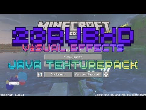 23RubXD Visual Effects Java Edition Texturepack