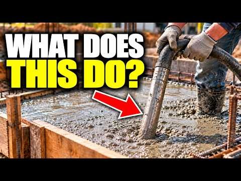 How Does a Concrete Vibrator Work? Why Fresh Concrete Needs Vibration