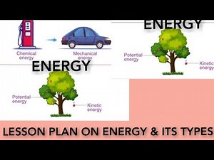Lesson Plan on Physical Science Topic Energy & its Types|Physical Science Lesson Plan English Medium