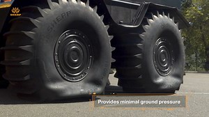 The SHERP Search & Rescue UTV is an extraordinary all-terrain vehicle...