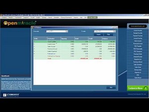 Trial Balance-OpenMiracle Free open source accounting software