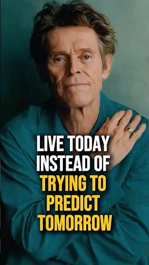 Live Today Instead Of Trying To Predict Tomorrow #mindset #perspective