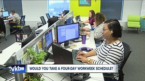 10K views · 382 reactions | Would you take a four-day workweek schedule? Let us know! https://www.wkbw.com/news/national/more-employers-are-offering-four-day-workweeks-but-there-can-be-challenges | 7 News WKBW | Facebook