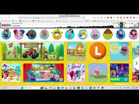 nick jr alphabet buttons