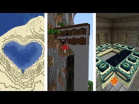 AS SEEDS MAIS INACREDITÁVEIS E BIZARRAS DO MINECRAFT!