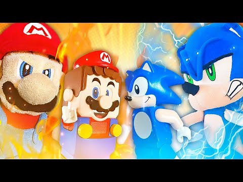LEGO Sonic VS LEGO Mario! - Sonic and Friends