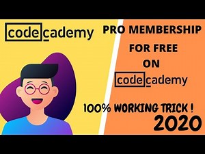 GET FREE CODECADEMY PRO MEMBERSHIP || WITH TECH GUY