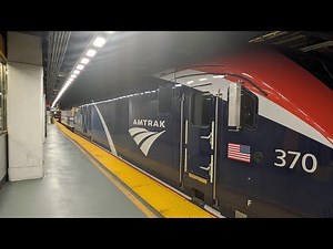 Amtrak ALC-42 Charger #370 Trailing on Lake Shore Limited Train 49