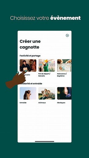 Un anniversaire à célébrer ? Un pot de départ à organiser ? Créez en un clin d'oeil votre cagnotte grâce à l'application Leetchi 🤩 Voici comment faire 👇 | Leetchi.com