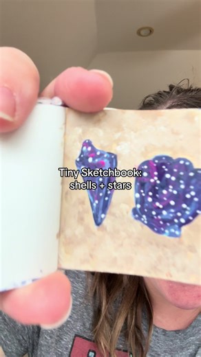 Exploring Shells and Stars in a Tiny Sketchbook