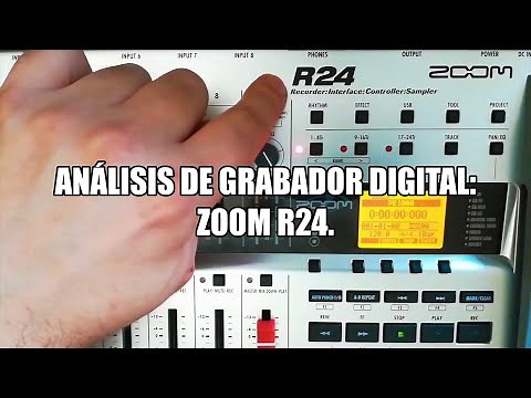 Análisis de grabador digital: Zoom r24.