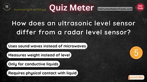 How does an ultrasonic level sensor differ from a radar level sensor? Watch Full Video: https://bit.ly/LevelSensorQ Website: https://instrumentationtools.com/ Tags: #level #levelsensors #instruments #instrumentation | InstrumentationTools | Facebook