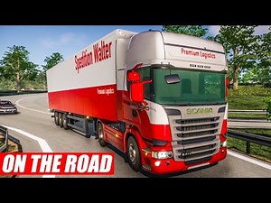ON THE ROAD #10: Mit dem SCANIA R410 durch Deutschland! | LKW-Simulator OTR