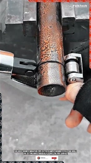 Pipe Cutter Tool: Compact Tubing Cutting Device #tool #tools #innovation